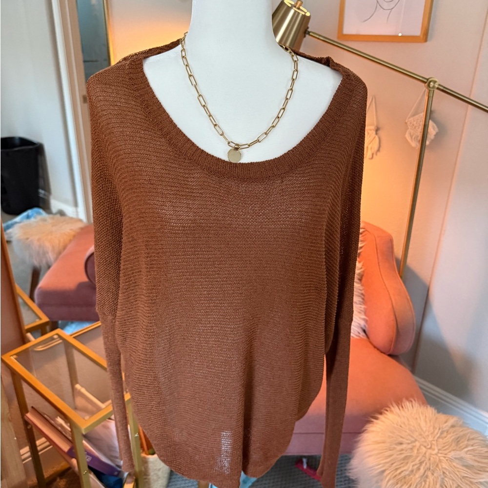 CJLA Brown Women's Sweater